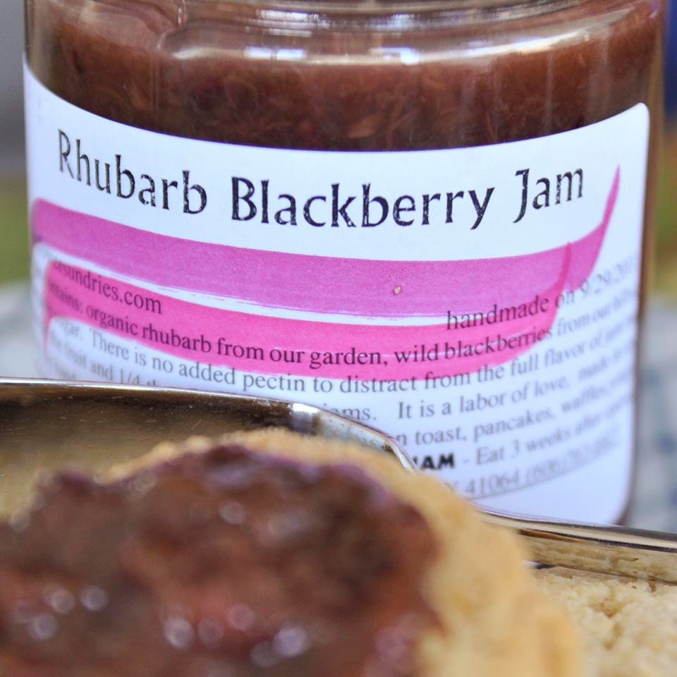 Rhubarb Blackberry Jam